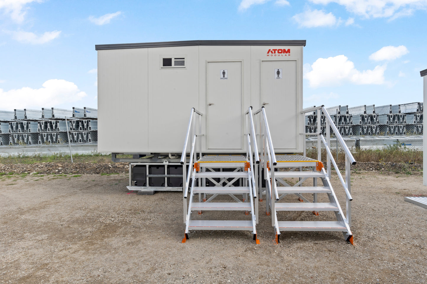 ATOM Modular 4.8x3m Male 2/Female 2 Toilet Block