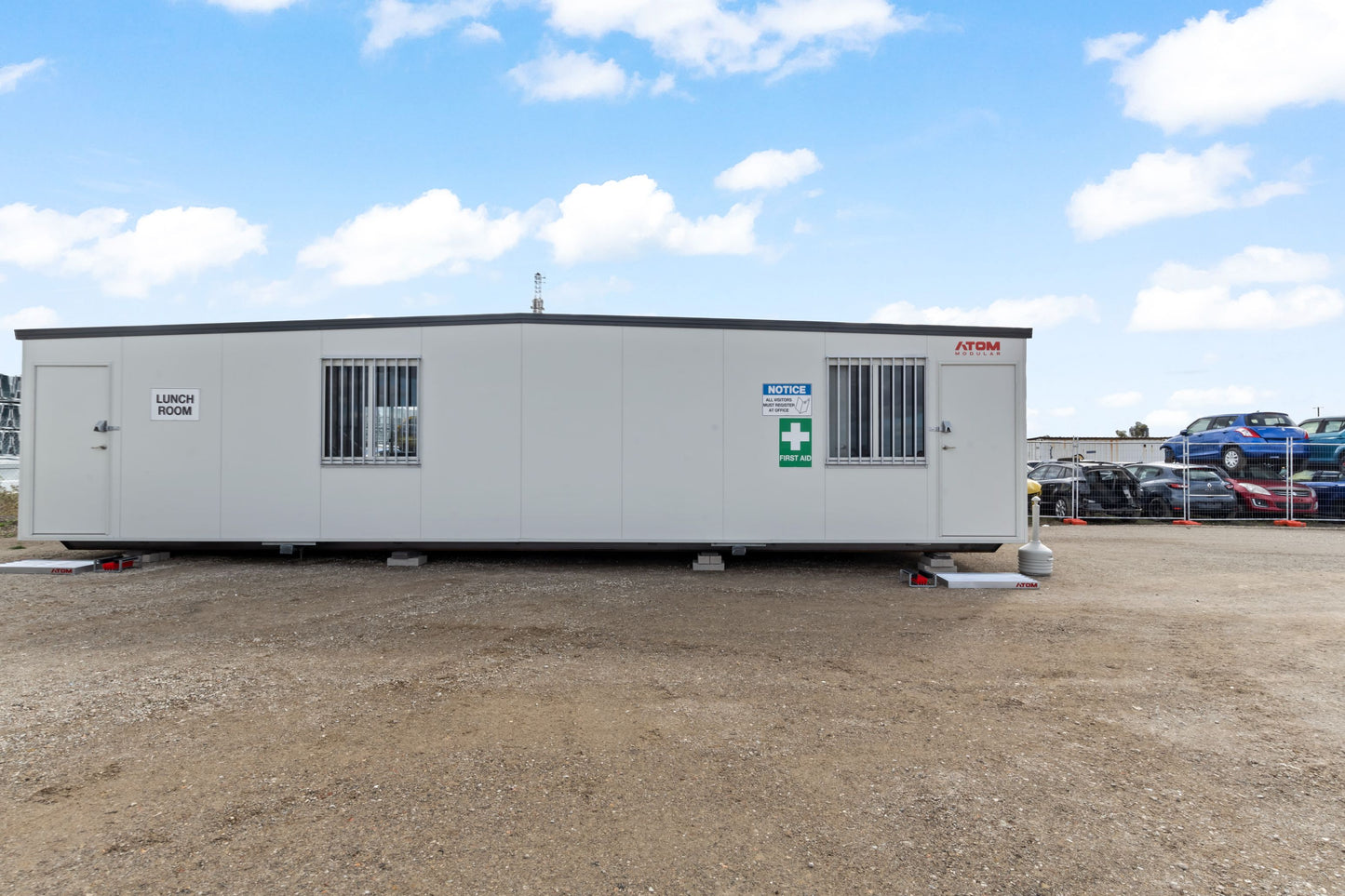 ATOM Modular 12x3m Portable Building